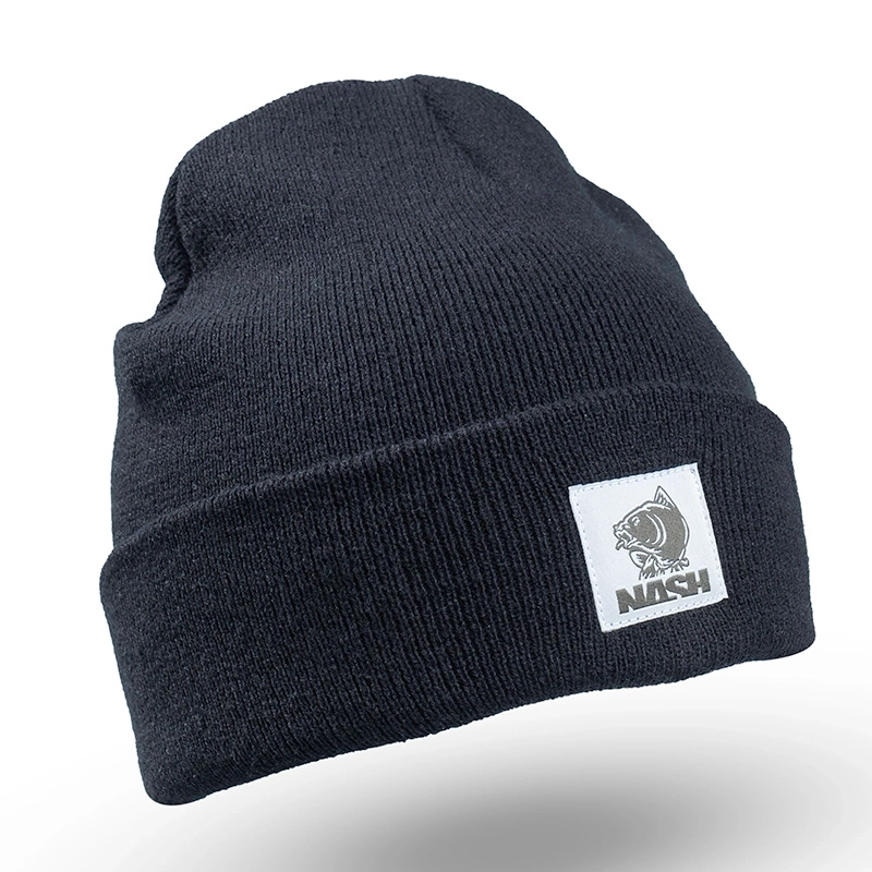 Nash Make It Happen Badge Beanie Hat Black